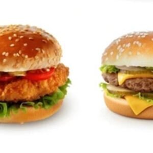 2 burgers 🍔 Formule avec frites