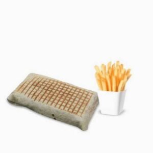 2 viandes. + avec frites