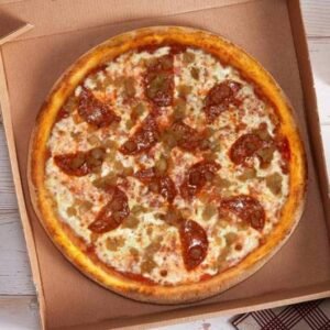 Pizza chorizana