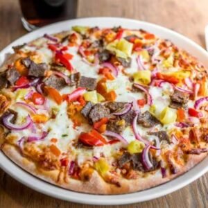 Pizza super chicken