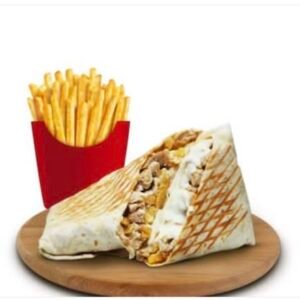 Tacos 2 viande et avec frites 🍟